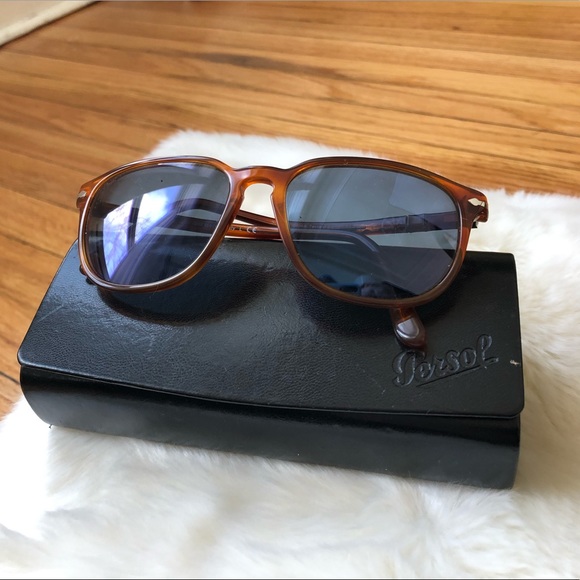 persol sunglasses blue frame